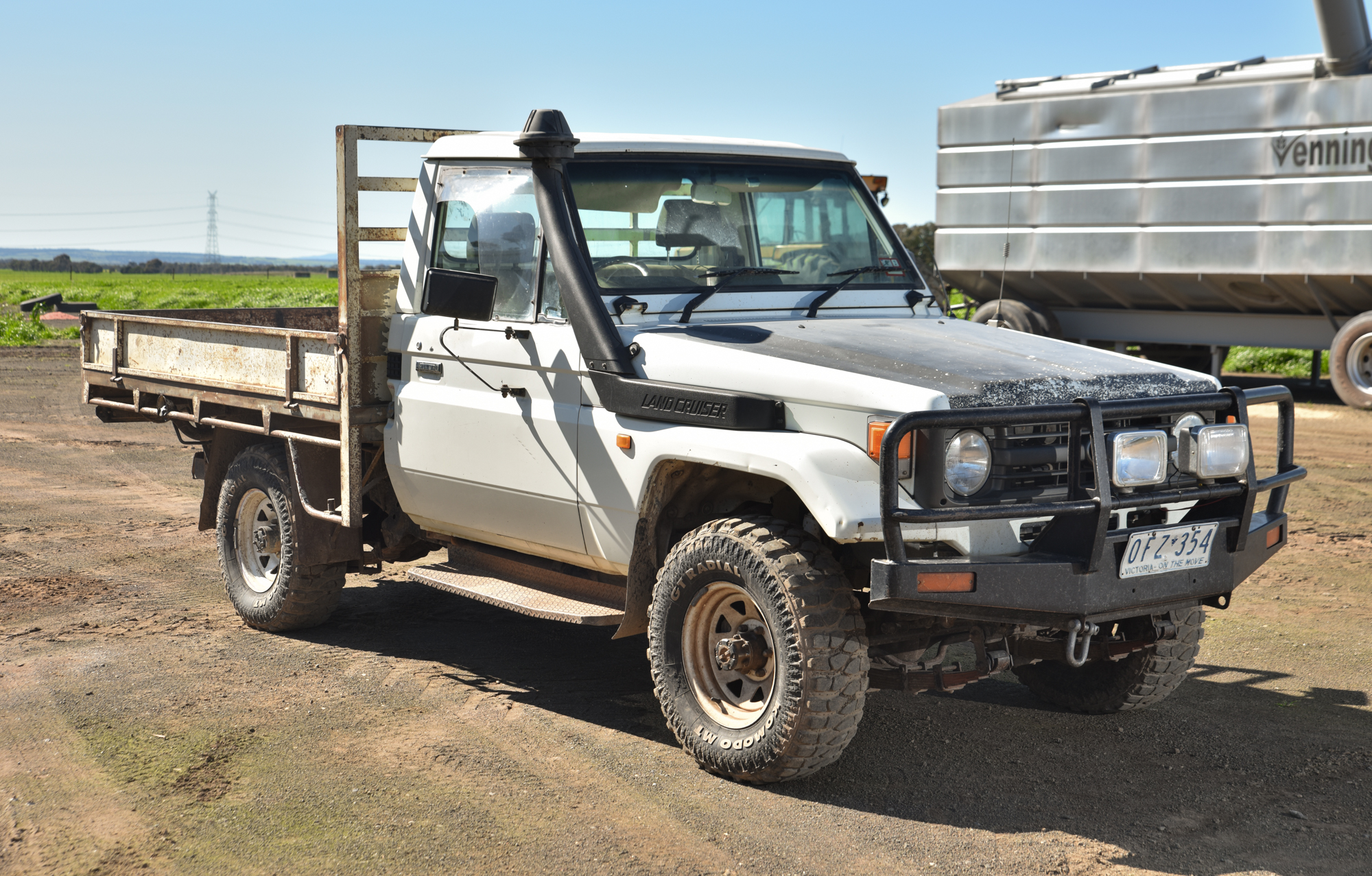 1997 Toyota Landcruiser Diesel 4x4 Ute - To Be Auctioned on